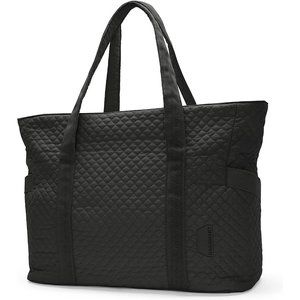 BAGSMART Large Tote School Shoulder Top Handle Yoga Mat Buckle for Gym Handbag